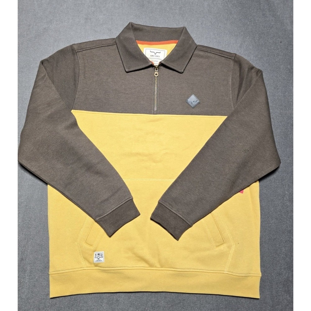 Kimes‎ Ranch Men's 2XL Diamond Head Quarter Zip Sweatshirt Brand New Cowboy